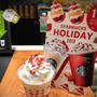 スタバ「メリーストロベリー ケーキ フラペチーノ」クリスマス小皿