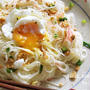 冷製卵かけピリッと素麺