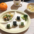 【離乳食完了期】焼き鯖と春雨の中華風味噌炒め&白菜と豚肉のスープ