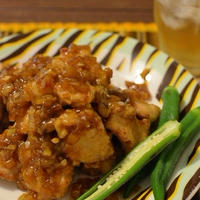 油淋鶏～りんご・ゆず・生姜のフルブラネギソース～