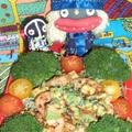 海老とアボカドの海苔わさび風味＆長芋の南蛮漬け（お家カフェ）