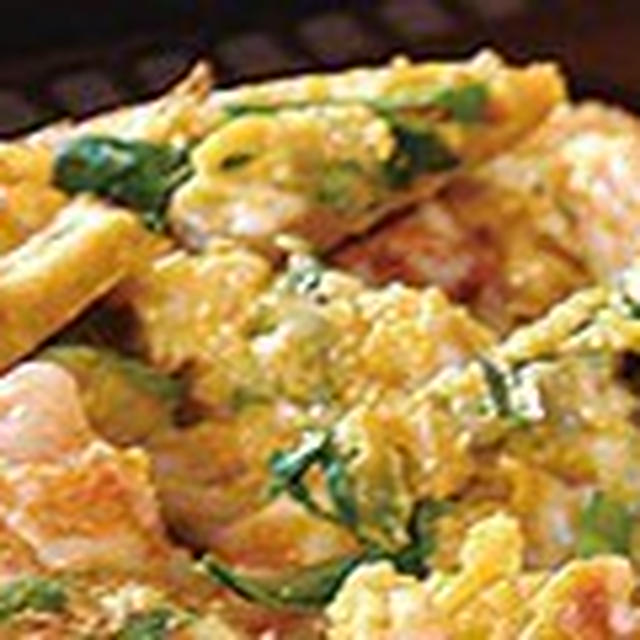 カレーチヂミ