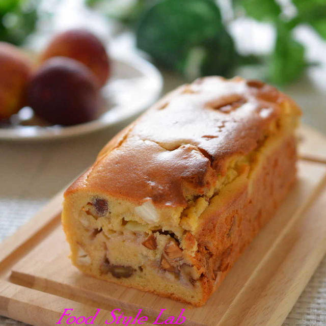 イチジクとナッツがゴロゴロ！秋のパウンドケーキ