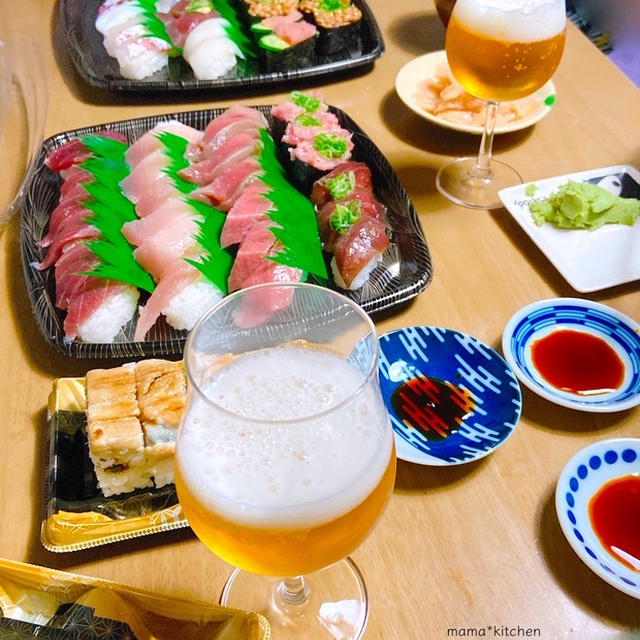 お寿司の週末ごはん