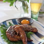 ビールぅ♪ 手羽先の甘辛焼き