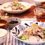 夜カフェ★豚肉といろいろ野菜のおかかポン酢（簡略レシピ）