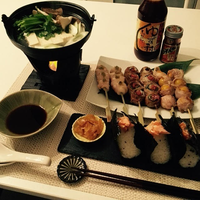 創作やきとり盛合せとか