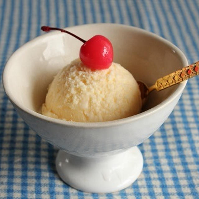 こどもも作れる簡単おやつ♪バニラアイスクリーム