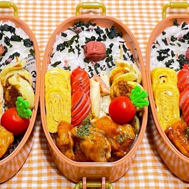 5月27日＊ポンコツで1日遅れでスタート!!!鶏ケチャで簡単べんとー♩♩♩