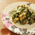 塩昆布で♪ニラ玉炒飯