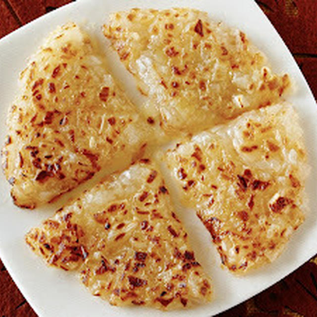 Gluten-Free Onion Mochi Pancake もっちり玉ねぎ焼き 4 Ingredients Recipe | Japanese Cooking Video
