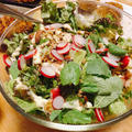 【レシピ】●●と●●の野菜入れると高級サラダに感じる。毎日ボウルいっぱいグリーンサラダ生活