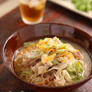 野菜たっぷり♡うま塩にゅうめん【#別茹で不要 #鍋ひとつ #煮るだけ #野菜不足解消 #胃腸にやさしい #冷蔵庫のお掃除 #主食】