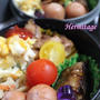 炊きたてご飯に感謝～＊　久しぶりのお弁当二つ♥