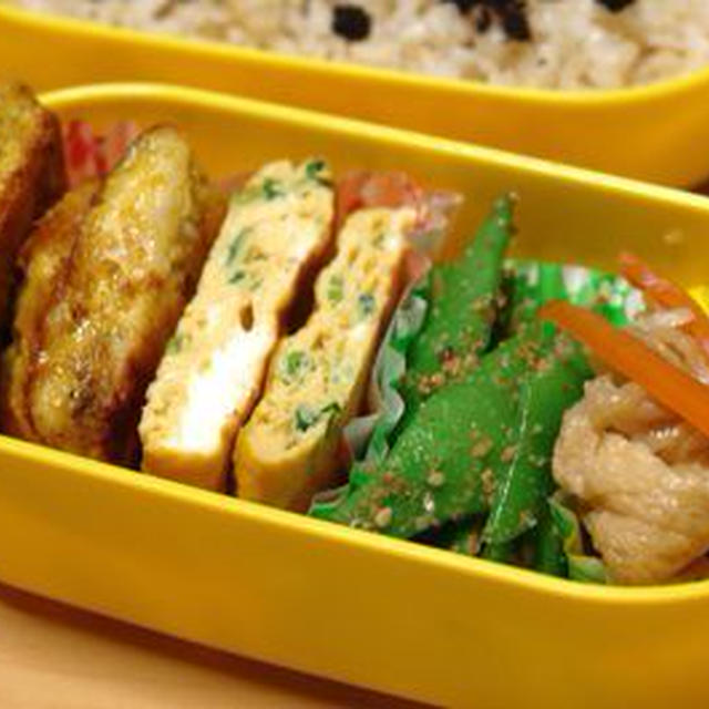 今週のお弁当は