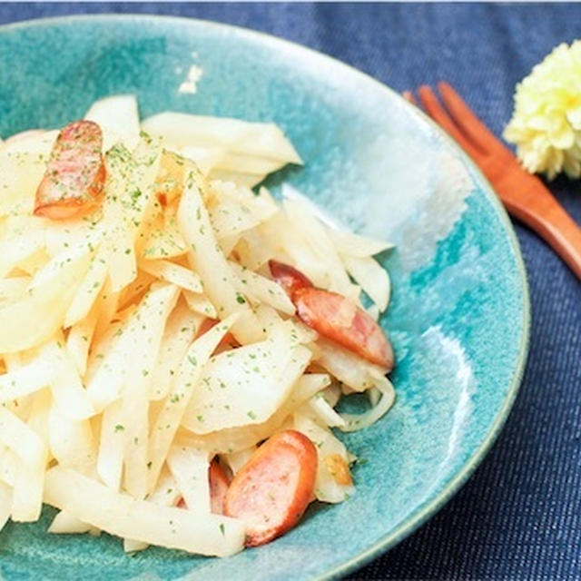 夏の大根は辛い！ペペロンチーノ味で美味しく食べよう！