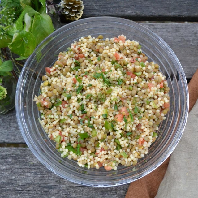 Lentil Pasta Salad レンティルパスタサラダ