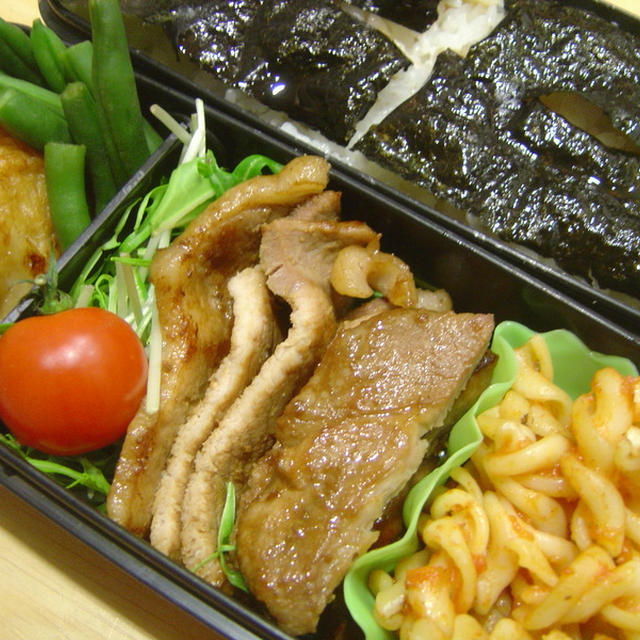 先週のお弁当たち