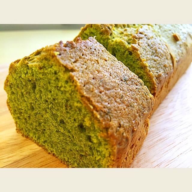 桜のあとは、新緑の季節！抹茶♪です。「抹茶を使ったパウンドケーキと抹茶ミルクパン作り」