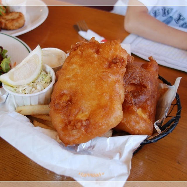 のんびり週末～海辺の町でシーフードランチ