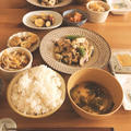 蓮根と豚肉の大葉味噌炒めの献立！　ご飯がすすむうまさ。 by Keiさん
