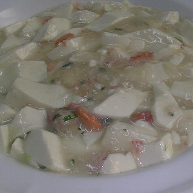 [レシピ]カニと豆腐の煮込み の作り方