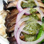 Grilled Portobello Mushroom Steak Rice Bowlポートベロマッシュルームステーキ丼