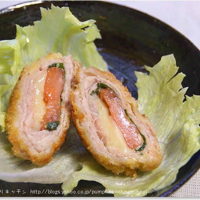 簡単■くるくる・とまトン（豚）カツ■TBSﾗｼﾞ ｵﾚｼﾋﾟ・ｻｸｯとｼﾞｭｰｼｨｰ(・∀・)