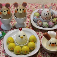 ハッピーイースター♡ゆで卵レシピ