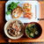 【本の発売日です＞＜今までの御礼です】　そしてひじきご飯と目玉焼き、サラダ、味噌汁の定食
