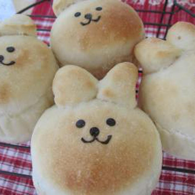 うさぎパン♪(・x・)(・x・)♪