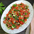 Cucumber Tomato Salad 胡瓜とトマトのサラダ