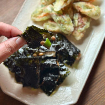 納豆の海苔巻焼き  と  不正利用されました！の話。