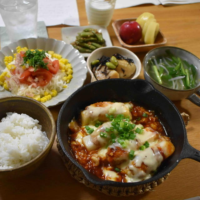 試合前日晩ごはんと当日朝ごはん…試合結果
