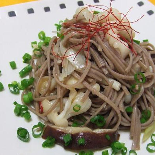 イタリアン na きのこ蕎麦