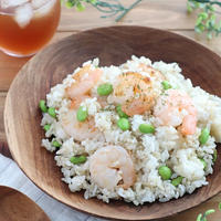 【#ぐんまクッキングアンバサダー】カフェ風ランチ♪えびと枝豆のバターライス