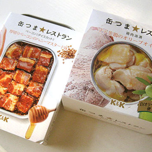 マテ茶鶏の缶詰。(-ε-) ﾎ~