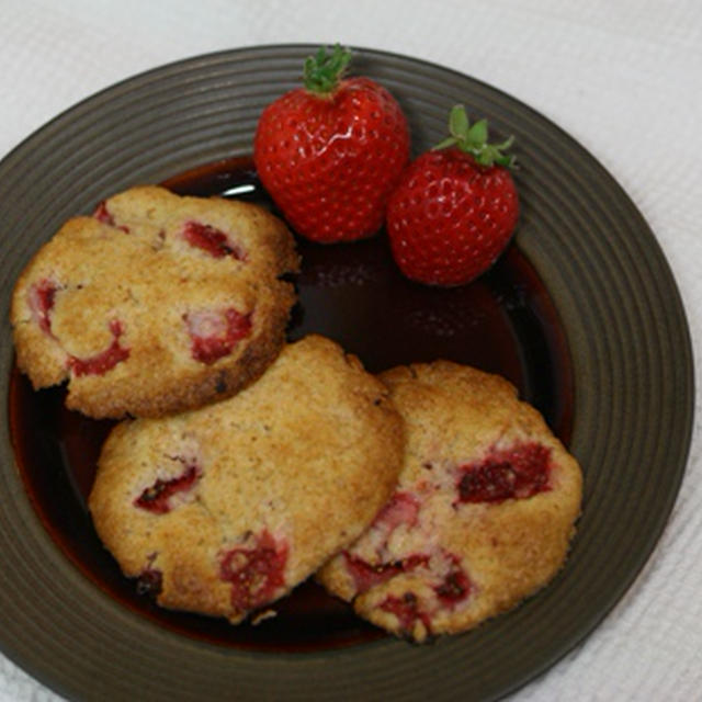 フレッシュ苺のクッキー*レシピ