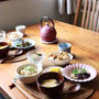 根菜の巾着煮。土鍋で鯛ごはん・献立。