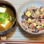 秋の味覚、鳴門金時inお赤飯♪