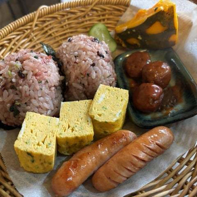 あるものでお昼ごはん
