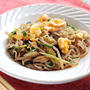 豆苗としらたきの卵炒め｜レシピ・作り方