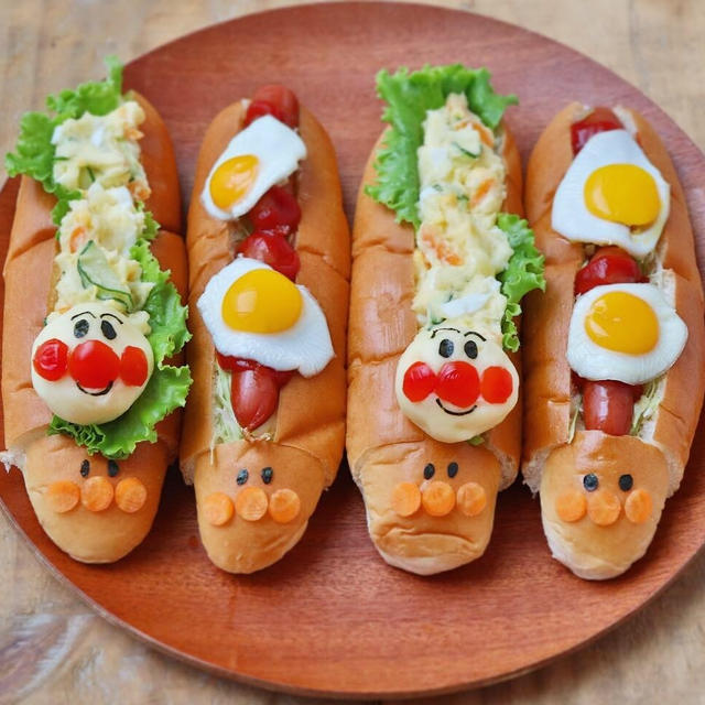 アンパンマン ホットドッグ