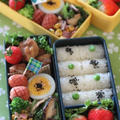 遠足日和　　行楽弁当　☆　筍の肉巻き照り焼き♪ by manaさん