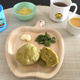 【離乳食完了期】砂糖・卵・牛乳不使用！ほうれん草と野菜ジュースの蒸しパン