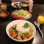 ママ友達が来た時のランチ。