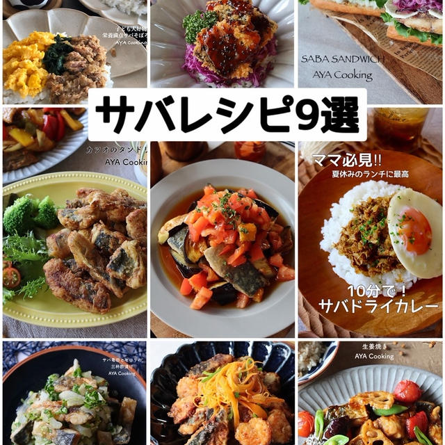 【保存数が多いサバレシピ9選】恐怖の帰宅。とサバレシピ