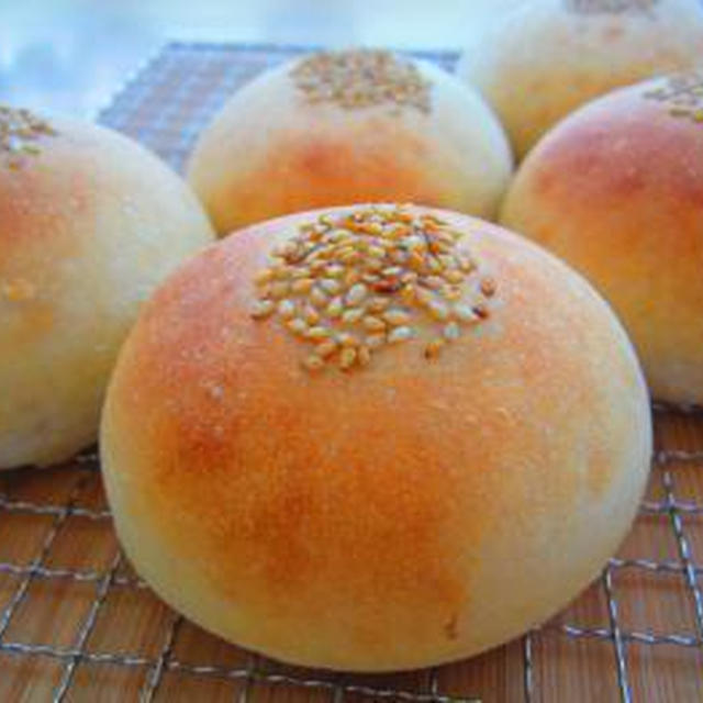 全粒粉入り粒あんぱん♪全粒粉のﾁｰｽﾞﾊﾟﾝ♪