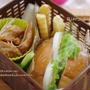 【お弁当】～ハム玉子サンドと鶏みそのお弁当～
