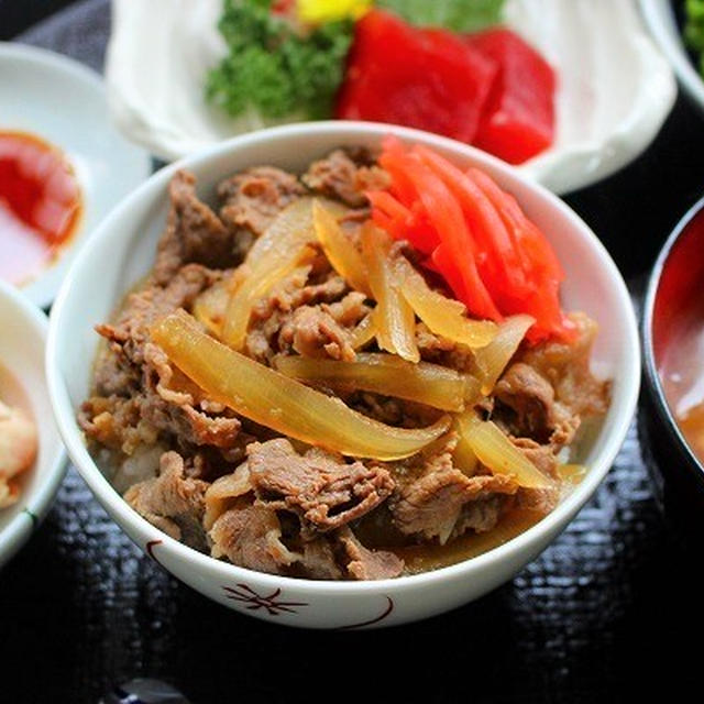 牛丼　
